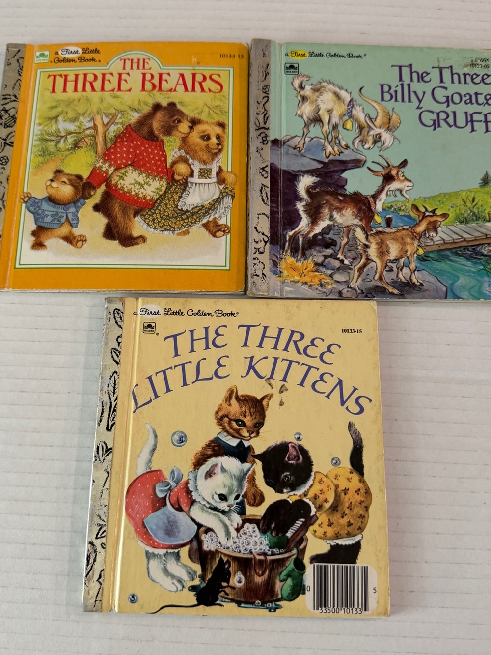 3 First Little Golden Books